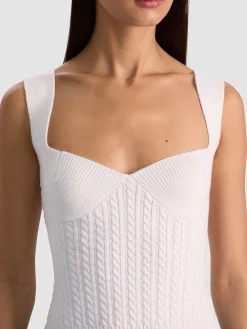 Alice and Olivia CROP TOPS*ADRIANNA KNIT CORSET