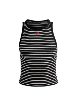 Alice and Olivia TANKS*ALLEN EMBROIDERED TANK TOP
