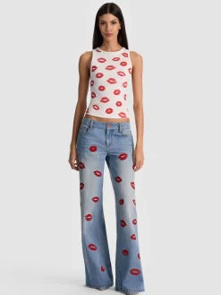 Alice and Olivia TANKS*ALLEN TANK TOP