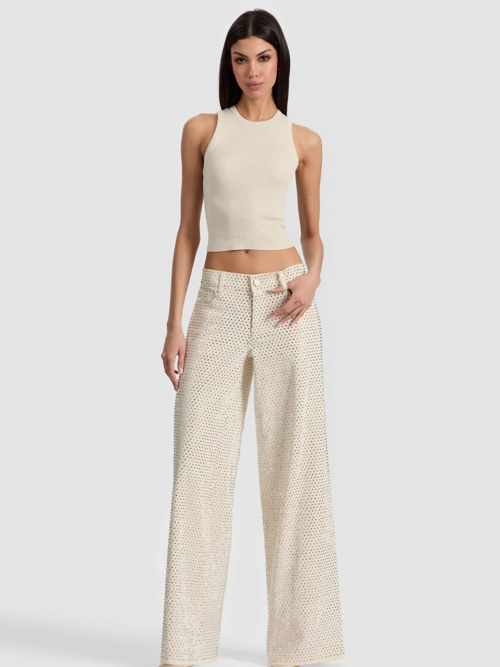 Alice and Olivia JEANS*AMAZING EMBELLISHED JEAN