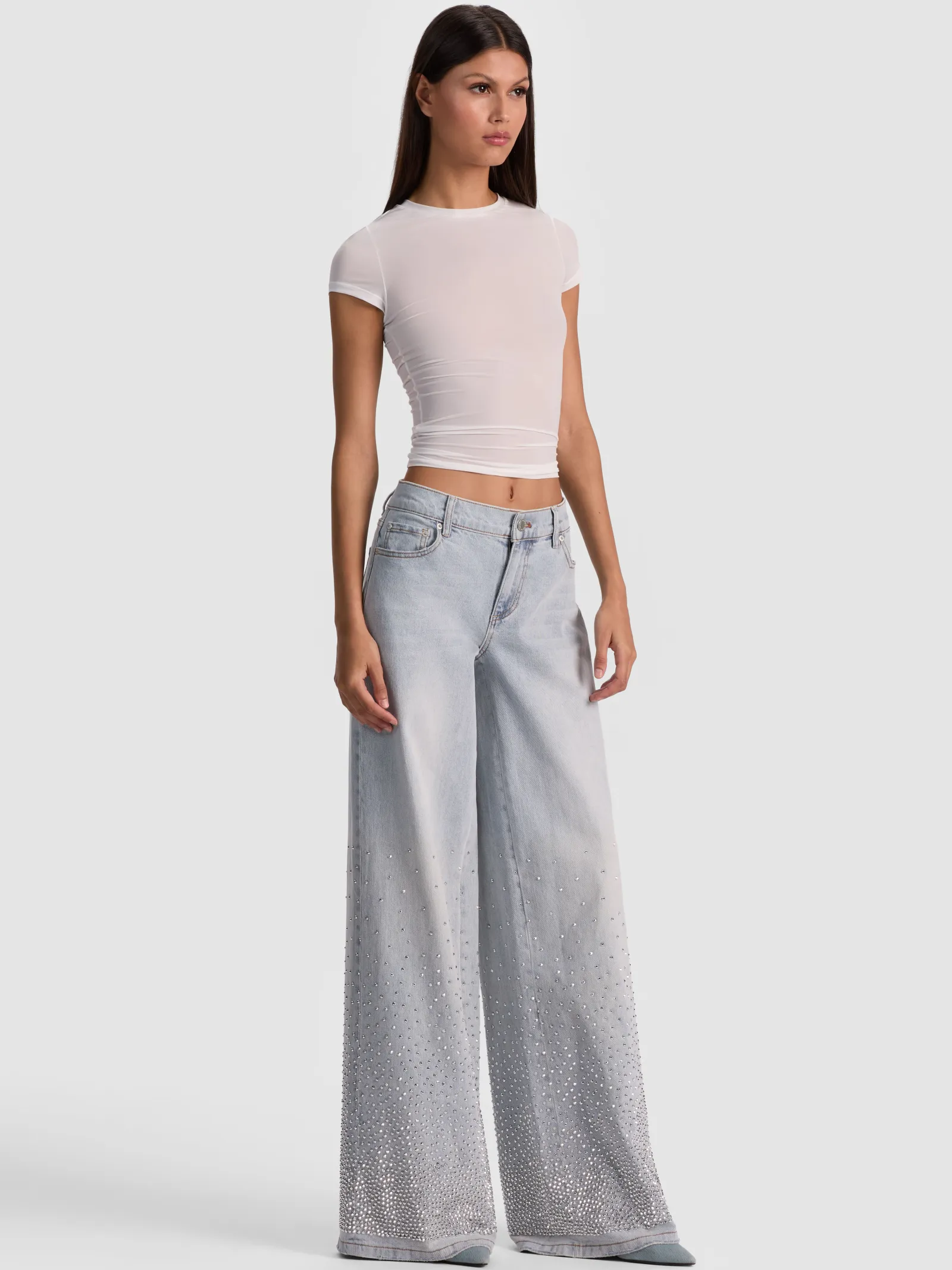 Alice and Olivia JEANS*AMAZING EMBELLISHED JEAN