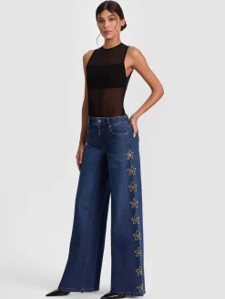 Alice and Olivia JEANS*AMAZING EMBELLISHED JEAN