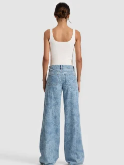 Alice and Olivia JEANS*AMAZING PAISLEY JEAN