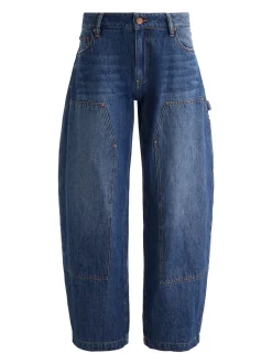 Alice and Olivia JEANS*ANDIE CARPENTER BARREL JEAN