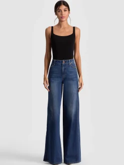 Alice and Olivia BODYSUITS*ANNIKA BODYSUIT