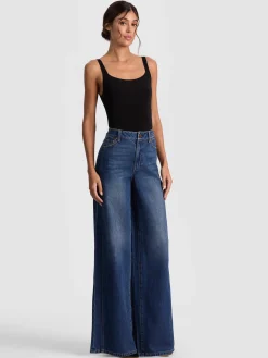 Alice and Olivia BODYSUITS*ANNIKA BODYSUIT