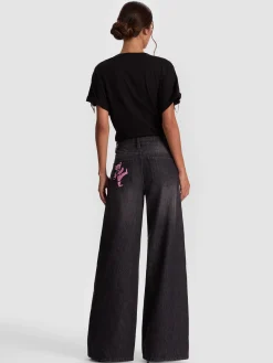 Alice and Olivia JEANS*A+O X GRATEFUL DEAD AMAZING JEAN