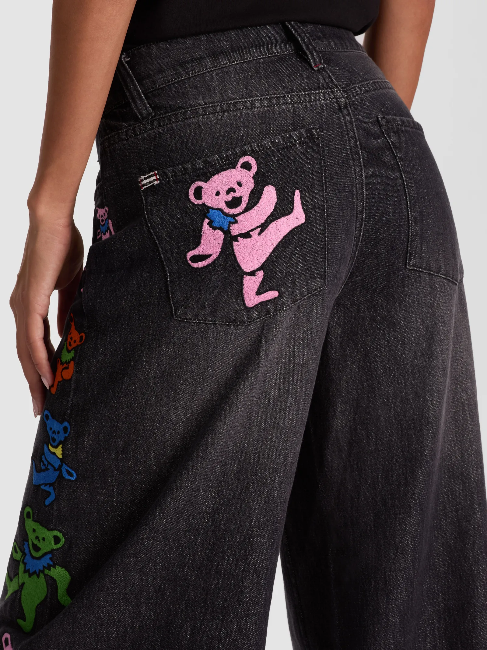 Alice and Olivia JEANS*A+O X GRATEFUL DEAD AMAZING JEAN