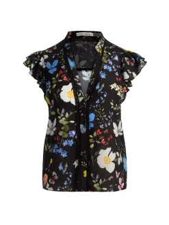 Alice and Olivia BLOUSES*ARLETTE SILK BLOUSE