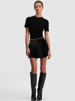 Alice and Olivia PULLOVERS*ASTER COLLARED PULLOVER