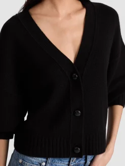 Alice and Olivia CARDIGANS*ATTICUS CASHMERE CARDIGAN