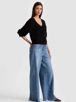 Alice and Olivia CARDIGANS*ATTICUS CASHMERE CARDIGAN