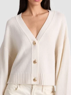 Alice and Olivia CARDIGANS*ATTICUS CASHMERE CARDIGAN