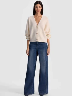 Alice and Olivia CARDIGANS*ATTICUS CASHMERE CARDIGAN