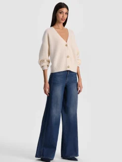 Alice and Olivia CARDIGANS*ATTICUS CASHMERE CARDIGAN