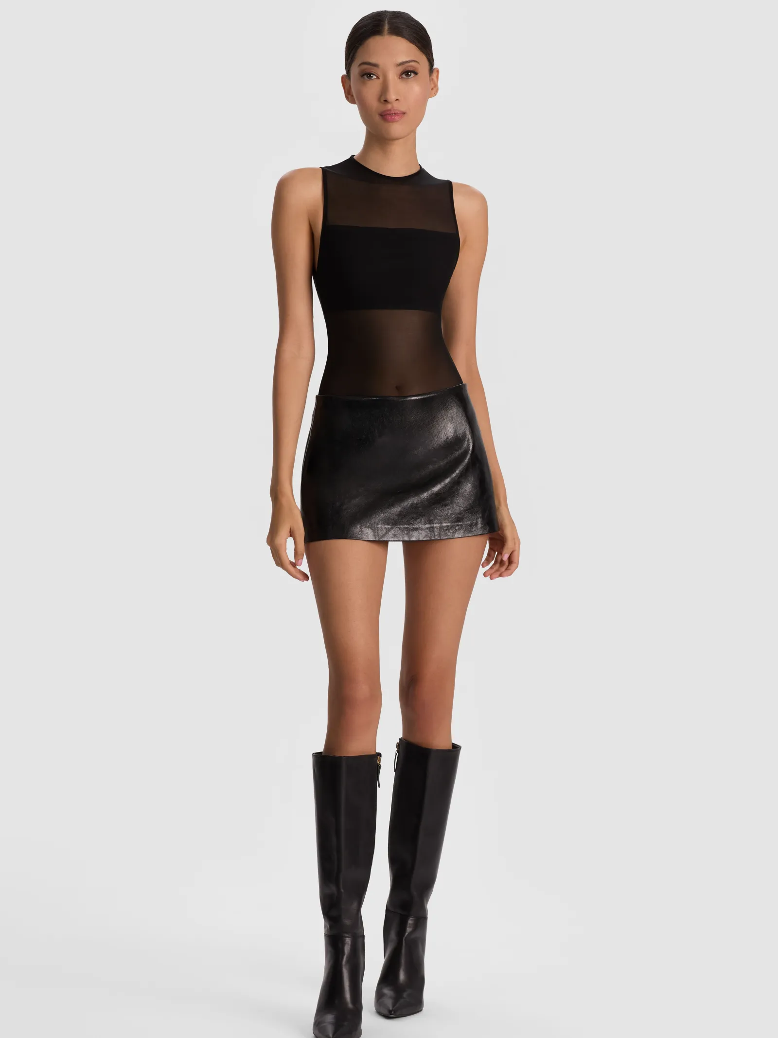 Alice and Olivia BODYSUITS*BANDEAU SLEEVELESS BODYSUIT