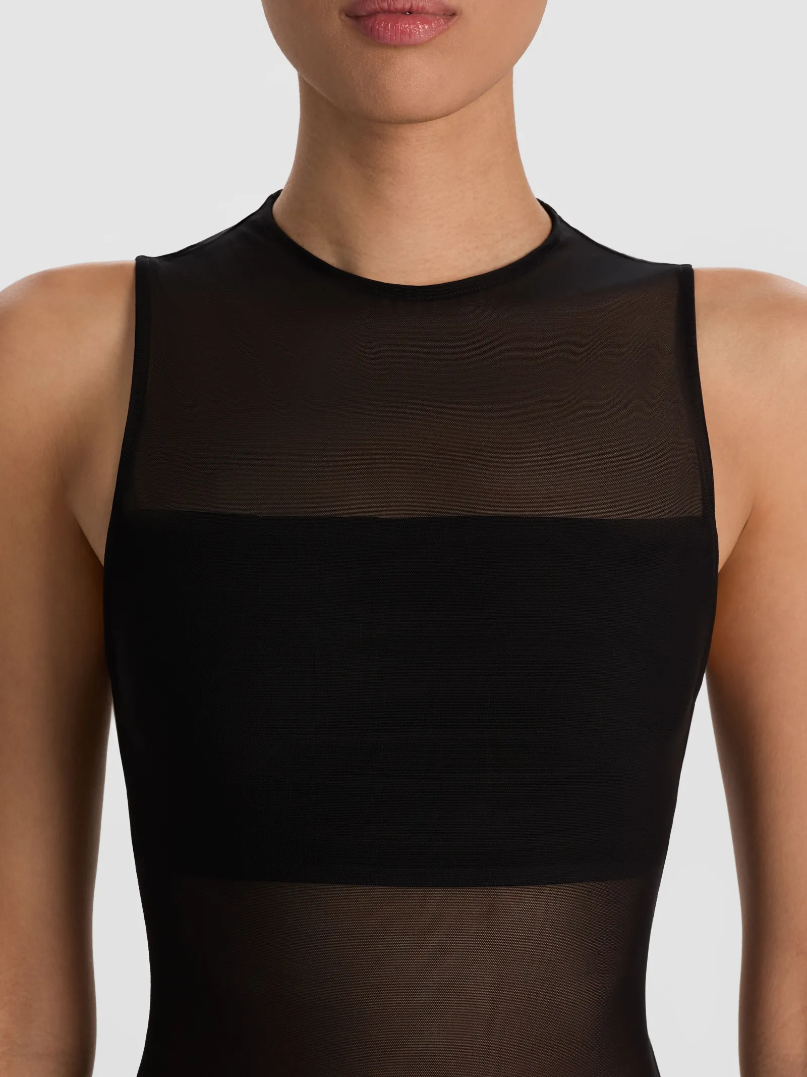 Alice and Olivia BODYSUITS*BANDEAU SLEEVELESS BODYSUIT
