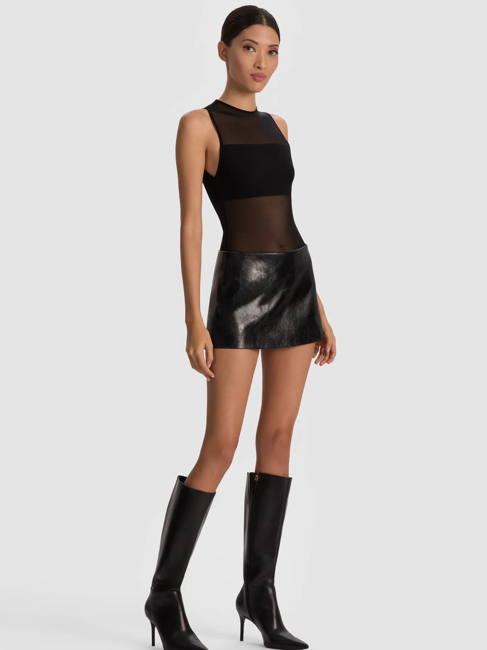 Alice and Olivia BODYSUITS*BANDEAU SLEEVELESS BODYSUIT