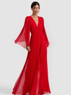 Alice and Olivia JUMPSUITS + ROMPERS*BENNET PLEATED JUMPSUIT