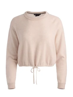 Alice and Olivia PULLOVERS*BERNETTA CROPPED CASHMERE PULLOVER