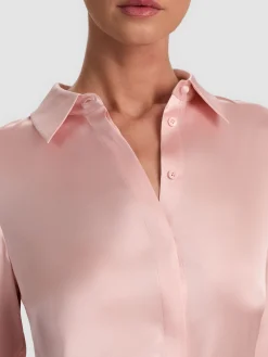 Alice and Olivia BLOUSES*BRADY SILK BLOUSE