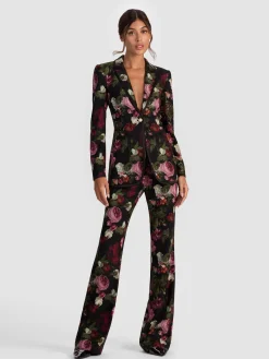 Alice and Olivia BLAZERS*BREANN PRINTED BLAZER