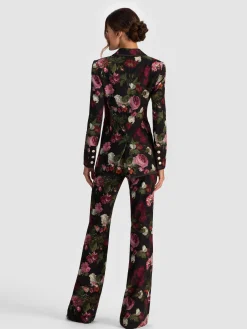 Alice and Olivia BLAZERS*BREANN PRINTED BLAZER