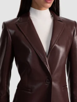 Alice and Olivia BLAZERS*BREANN VEGAN BLAZER