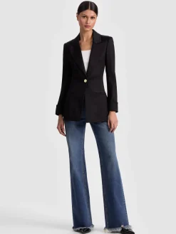 Alice and Olivia BLAZERS*BURNS FITTED BLAZER