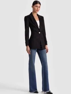 Alice and Olivia BLAZERS*BURNS FITTED BLAZER