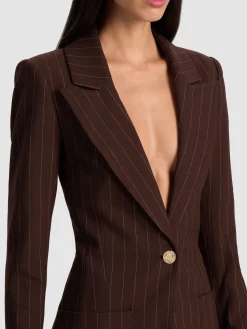 Alice and Olivia BLAZERS*BURNS FITTED BLAZER