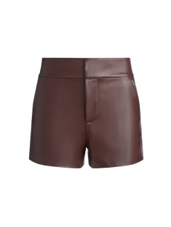 Alice and Olivia SHORTS*CADY LEATHER SHORT