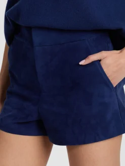 Alice and Olivia SHORTS*CADY SUEDE SHORT
