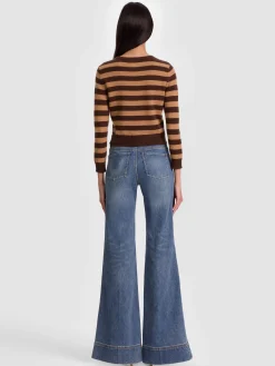 Alice and Olivia PULLOVERS*CAROLANN CASHMERE SHRUNKEN PULLOVER