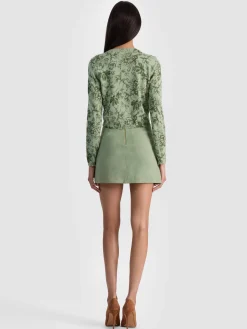 Alice and Olivia CARDIGANS*CARSON PRINTED CARDIGAN