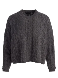 Alice and Olivia PULLOVERS*CECILIE CASHMERE CABLEKNIT PULLOVER