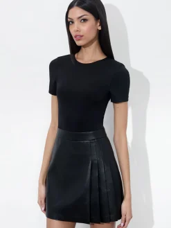 Alice and Olivia MINI*CHARA VEGAN MINI DRESS