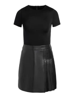 Alice and Olivia MINI*CHARA VEGAN MINI DRESS