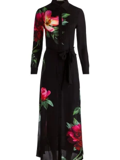 Alice and Olivia MAXI*CHASSIDY MAXI SHIRT DRESS