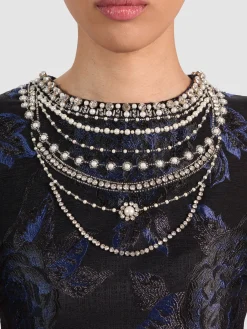 Alice and Olivia CROP TOPS*CHERRA EMBELLISHED CROP TOP