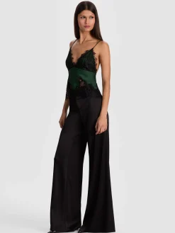Alice and Olivia TANKS*CLAUDIA LACE SLIP TOP