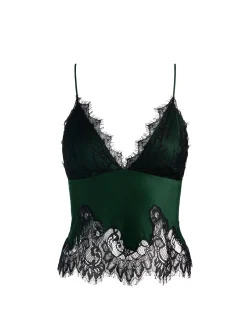 Alice and Olivia TANKS*CLAUDIA LACE SLIP TOP