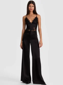 Alice and Olivia TANKS*CLAUDIA LACE SLIP TOP