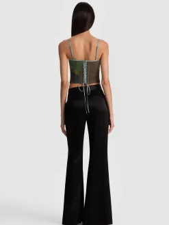 Alice and Olivia CROP TOPS*CRESSIDA CORSET TOP