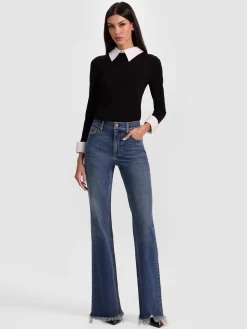Alice and Olivia JEANS*DELANCEY JEAN