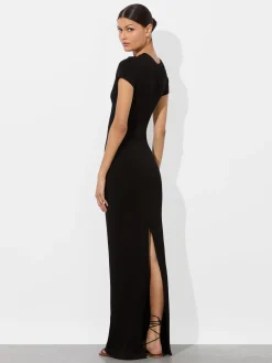 Alice and Olivia MAXI*DELORA TWO WAY MAXI DRESS
