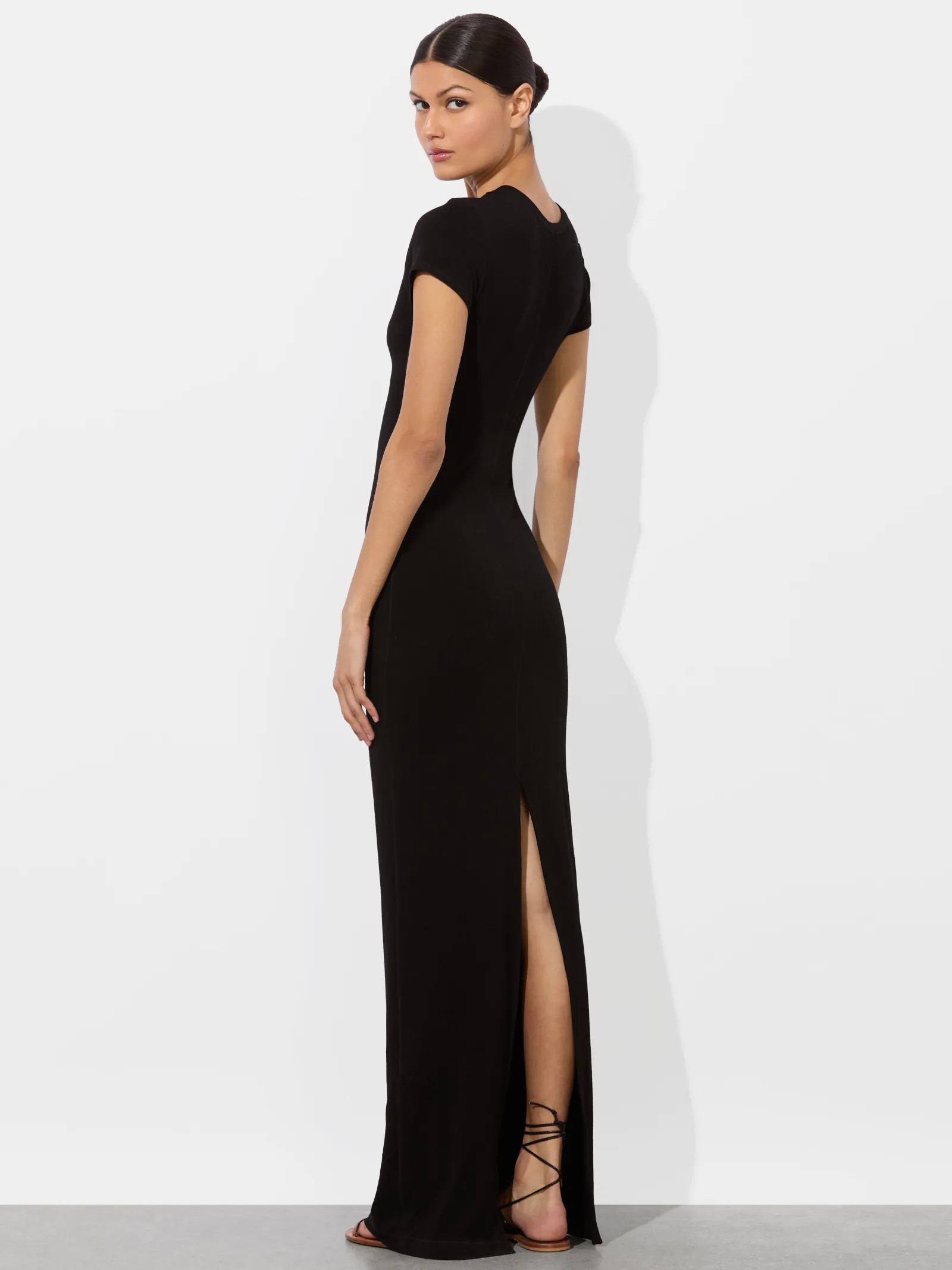 Alice and Olivia MAXI*DELORA TWO WAY MAXI DRESS