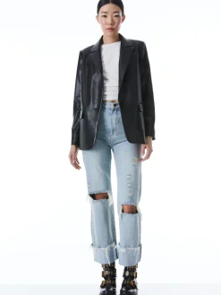 Alice and Olivia BLAZERS*DENNY VEGAN BLAZER