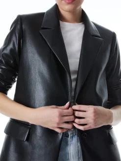 Alice and Olivia BLAZERS*DENNY VEGAN BLAZER