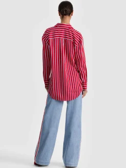 Alice and Olivia BLOUSES*DIMITRA OVERSIZED BUTTON DOWN